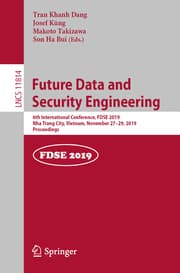 Cover von Future Data and Security Engineering