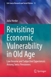 Cover von Revisiting Economic Vulnerability in Old Age