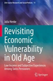 Cover von Revisiting Economic Vulnerability in Old Age
