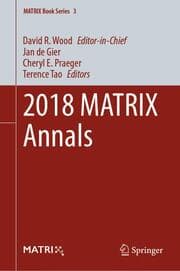 Cover von 2018 MATRIX Annals