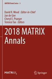 Cover von 2018 MATRIX Annals