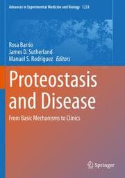Cover von Proteostasis and Disease