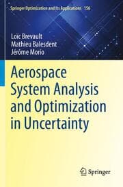 Cover von Aerospace System Analysis and Optimization in Uncertainty