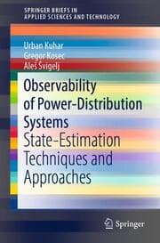 Cover von Observability of Power-Distribution Systems