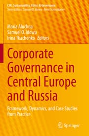 Cover von Corporate Governance in Central Europe and Russia