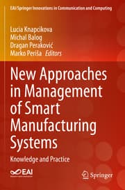Cover von New Approaches in Management of Smart Manufacturing Systems