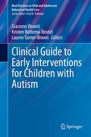Cover von Clinical Guide to Early Interventions for Children with Autism