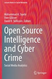 Cover von Open Source Intelligence and Cyber Crime