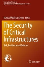 Cover von The Security of Critical Infrastructures
