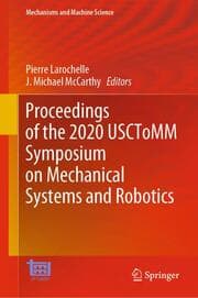 Cover von Proceedings of the 2020 USCToMM Symposium on Mechanical Systems and Robotics
