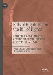 Cover von Bills of Rights Before the Bill of Rights