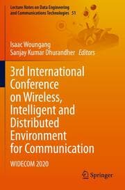 Cover von 3rd International Conference on Wireless, Intelligent and Distributed Environment for Communication