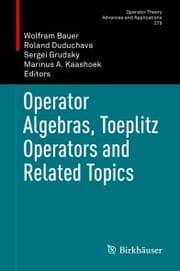 Cover von Operator Algebras, Toeplitz Operators and Related Topics