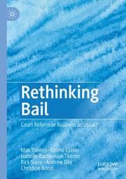 Cover von Rethinking Bail