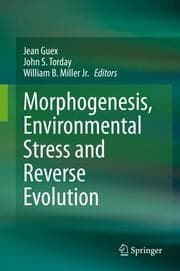 Cover von Morphogenesis, Environmental Stress and Reverse Evolution