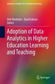 Cover von Adoption of Data Analytics in Higher Education Learning and Teaching