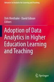 Cover von Adoption of Data Analytics in Higher Education Learning and Teaching