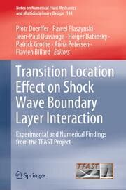 Cover von Transition Location Effect on Shock Wave Boundary Layer Interaction