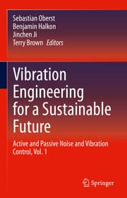 Cover von Vibration Engineering for a Sustainable Future