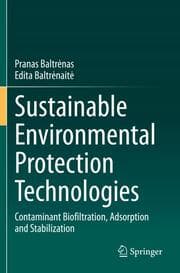 Cover von Sustainable Environmental Protection Technologies