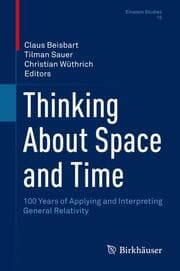 Cover von Thinking About Space and Time