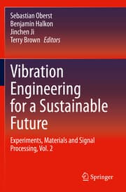 Cover von Vibration Engineering for a Sustainable Future