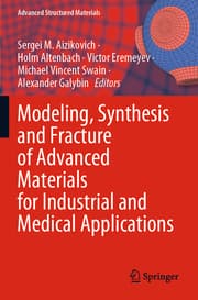 Cover von Modeling, Synthesis and Fracture of Advanced Materials for Industrial and Medical Applications