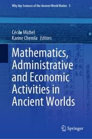 Cover von Mathematics, Administrative and Economic Activities in Ancient Worlds