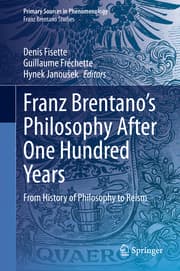 Cover von Franz Brentanos Philosophy After One Hundred Years