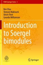 Cover von Introduction to Soergel Bimodules