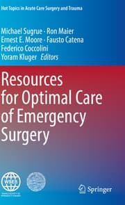 Cover von Resources for Optimal Care of Emergency Surgery