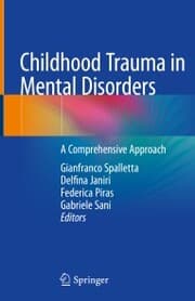 Cover von Childhood Trauma in Mental Disorders