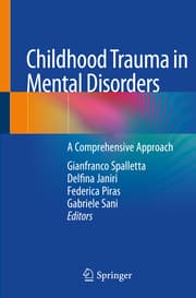 Cover von Childhood Trauma in Mental Disorders