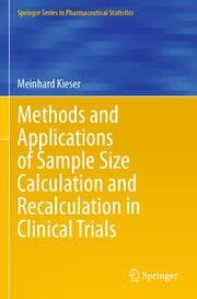Cover von Methods and Applications of Sample Size Calculation and Recalculation in Clinical Trials