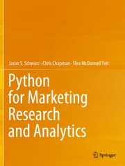 Cover von Python for Marketing Research and Analytics