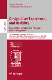 Cover von Design, User Experience, and Usability. Case Studies in Public and Personal Interactive Systems