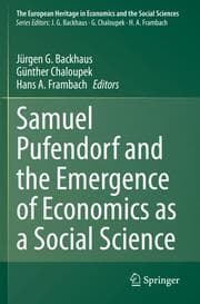 Cover von Samuel Pufendorf and the Emergence of Economics as a Social Science