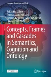 Cover von Concepts, Frames and Cascades in Semantics, Cognition and Ontology