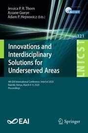 Cover von Innovations and Interdisciplinary Solutions for Underserved Areas