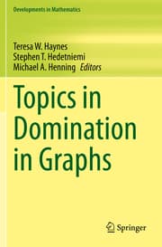Cover von Topics in Domination in Graphs
