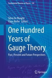 Cover von One Hundred Years of Gauge Theory