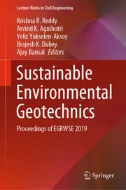 Cover von Sustainable Environmental Geotechnics