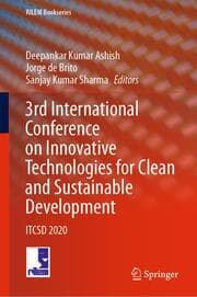 Cover von 3rd International Conference on Innovative Technologies for Clean and Sustainable Development