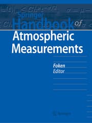 Cover von Springer Handbook of Atmospheric Measurements