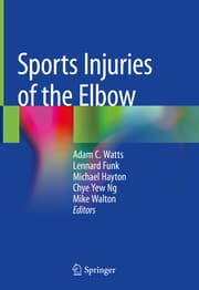 Cover von Sports Injuries of the Elbow