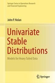 Cover von Univariate Stable Distributions