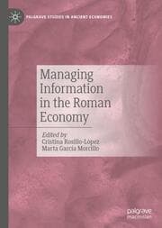Cover von Managing Information in the Roman Economy