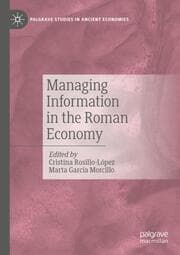 Cover von Managing Information in the Roman Economy