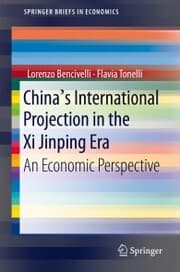 Cover von China's International Projection in the Xi Jinping Era