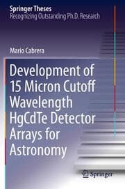 Cover von Development of 15 Micron Cutoff Wavelength HgCdTe Detector Arrays for Astronomy